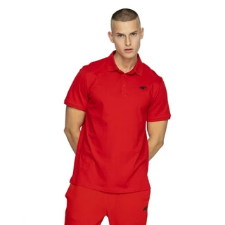 Pánske tričko s golierom 4F TSM355 - Red