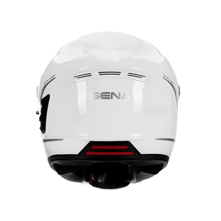 Moto prilba SENA Stryker s integrovaným Mesh headsetom Shine White