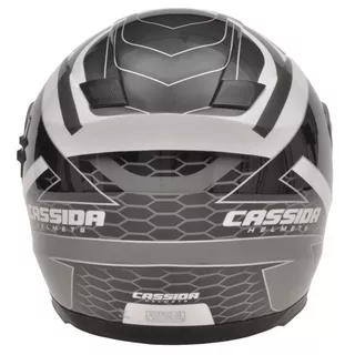 Motorcycle Helmet Cassida Evo - Black-White-Red