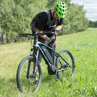 Devron 27225 E-Mountainbike mit Ersatz-Akku 11,6 Ah - Modell 2016 - Race Schwarz