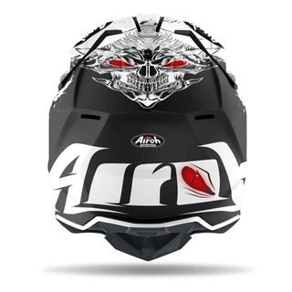 Moto přilba Airoh Wraap Beast matná černá/bílá 2022
