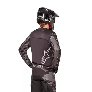 Motokrosové kalhoty Alpinestars Racer Tactical černá/šedá - černá/šedá