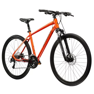 Pánské crossové kolo Kross EVADO 3.0 28" - model 2025 - oranžová/černá/lesk