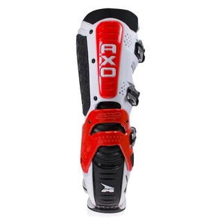 Motocross Boots AXO A2 - White/Red