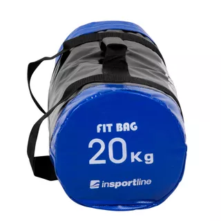 Vak na posilňovanie s úchopmi inSPORTline FitBag - 20 kg