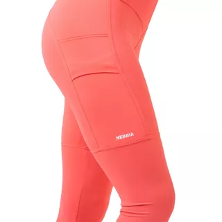 Women’s Leggings Nebbia High Waist Fit&Smart 505 - Peach