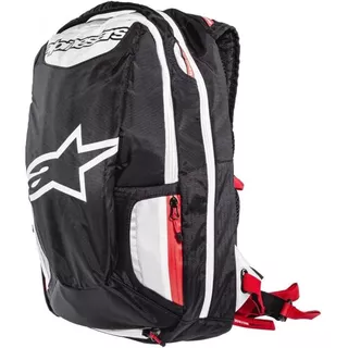 Batoh Alpinestars City Hunter černý/bílý/červený