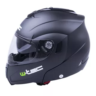 Kask motocyklowy szczękowy otwierany z blendą W-TEC NK-839