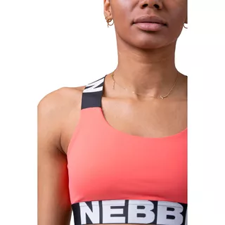 Iconic Women’s Bra Top Nebbia Power Your Hero 535 - Peach - Peach