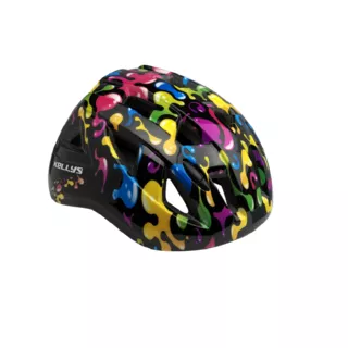 Bicycle Helmet KELLYS Smarty - Graffiti Blue - Graffiti Black