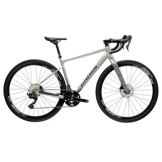 Gravel kolo Kross Esker 6.0 28" - model 2026 - chameleon/chameleon/černá/mat/lesk