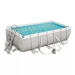 Bestway Power Steel 404 x 201 x 100 cm Rechtförmiger Pool