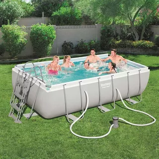 Bestway Power Steel 404 x 201 x 100 cm Rechtförmiger Pool