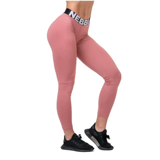 Women’s Mid-Waisted Leggings Nebbia Squat Hero Scrunch Butt 571 - Old Rosse