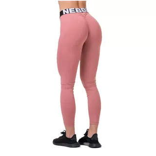 Women’s Mid-Waisted Leggings Nebbia Squat Hero Scrunch Butt 571 - Old Rosse