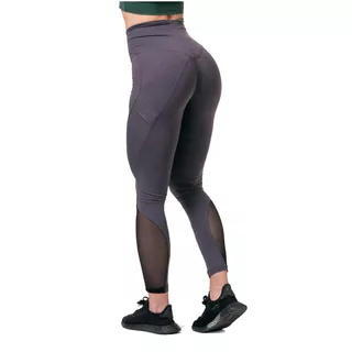 Női leggings magas derékkal Nebbia Fit & Smart 572 - Marron