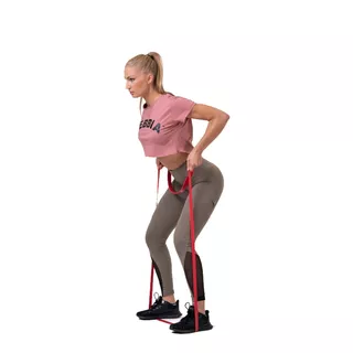 Női leggings magas derékkal Nebbia Fit & Smart 572 - Mocha