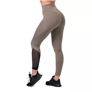 Nebbia Fit & Smart 572 Damenleggings mit hoher Taille - Mokka