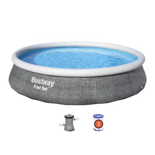 Bestway Fast Set 396 x 84 cm Pool mit Filter