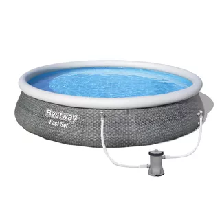 Bestway Fast Set 396 x 84 cm Pool mit Filter