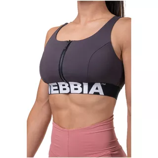 Women’s Bra Top Nebbia Spart Zip 578 - Black - Marron