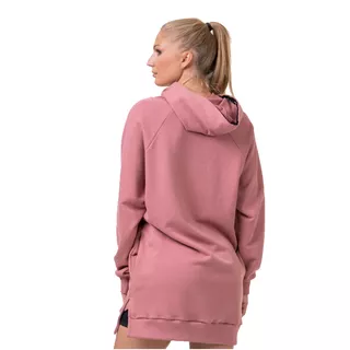 Women’s Long Hoodie Nebbia Everyday Hero 580 - Old Rose