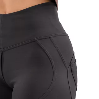 Női leggings magas derékkal Nebbia Lifting Effect Bubble Butt 587 - fekete