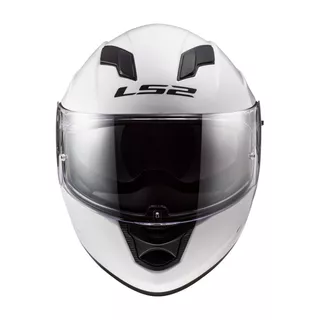 Moto prilba LS2 FF320 Stream Evo Gloss White - White