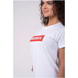 Dámske tričko Nebbia Basic 592 - White