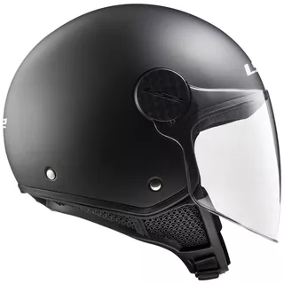 Motorcycle Helmet LS2 OF558 Sphere Solid - Matt Black