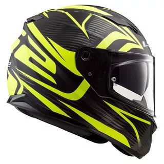 Moto přilba LS2 FF320 Stream Evo Jink Matt Black Yellow - Matt Black Yellow