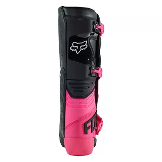 Dámské motokrosové boty FOX Comp Buckle Black Pink MX23