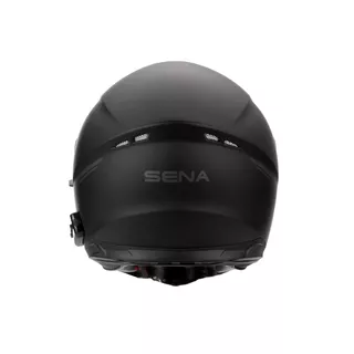 Motorcycle Helmet SENA Outride w/ Integrated Headset Matte Black - Matte Black