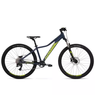 Kross JR 2.0 26" Junioren Fahrrad - Modell 2020 - navy blau/limette - navy blau/limette