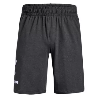 Pánske športové kraťasy Under Armour Sportstyle Cotton Graphic Short - Black/White