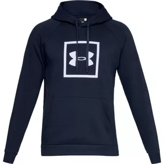 Pánska mikina Under Armour Rival Fleece Logo Hoodie - Steel Light Heather/Black