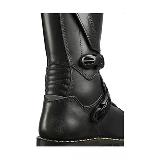 Leather Motorcycle Boots Stylmartin Matrix - Black