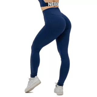 Fitness legíny s vysokým pasem Nebbia GLUTE CHECK 613 - Black