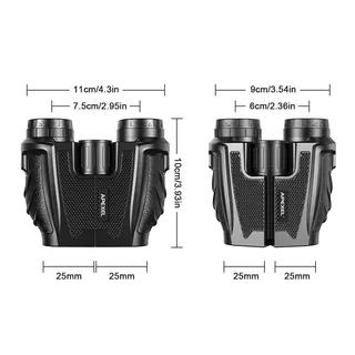 Binoculars Apexel Porro 10x25