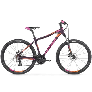 Dámsky horský bicykel Kross Lea 3.0 27,5" - model 2020 - fialová/ružová/oranžová
