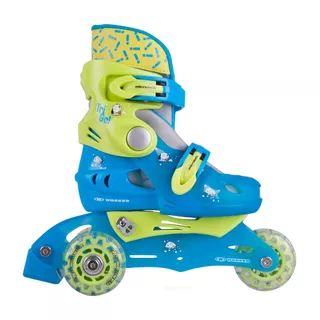 Kinderinliner, WORKER TriGo Skate - blau - blau