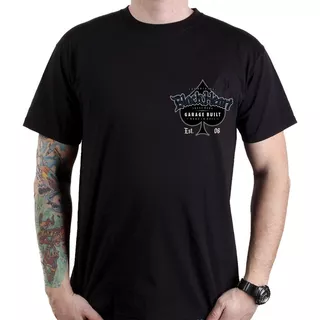 T-Shirt BLACK HEART Outcast