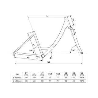 Mestský bicykel KELLYS AVERY 70 28" 7.0