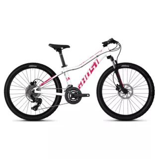 Ghost Lanao D4.4 AL 24" Junioren Fahrrad - Modell 2020 - Jade Blue / Star White - Star White / Ruby Pink