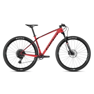 Mountain Bike Ghost Lector 3.9 LC 29” – 2020 - Night Black / Star White - Riot Red / Jet Black