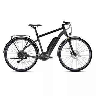 Ghost Square Trekking B1.8 28" Trekking Elektrofahrrad - Modell 2020 - Titanium Gray / Jet Black / Iridium Silver - Titanium Gray / Jet Black / Iridium Silver