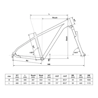 Dámsky horský bicykel KELLYS VANITY 30 29" 7.0 - Grey