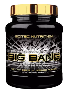 Biotech táplálékkiegészítő Scitec Big Bang 3.0 825 gr.