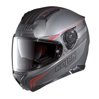 Moto helma Nolan N87 Rapid N-Com - Flat Lava Grey - Flat Lava Grey
