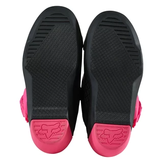 Dámske motokrosové topánky FOX Comp Buckle Black Pink MX23